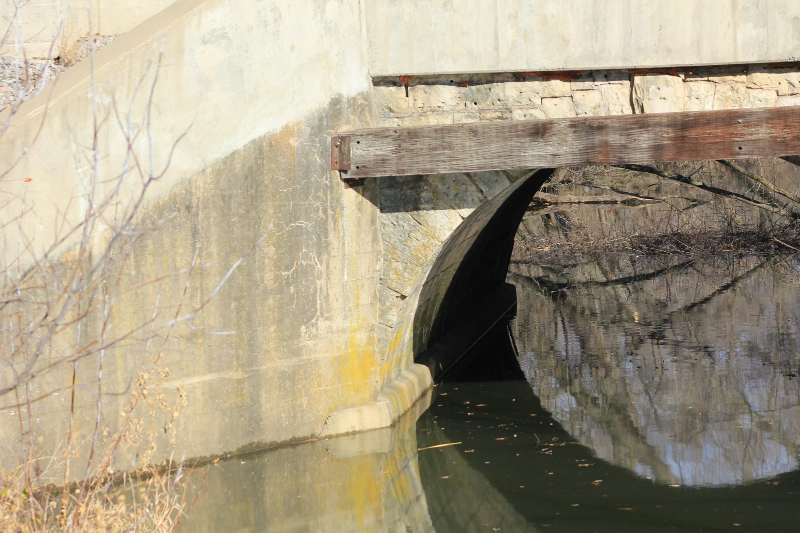 West abutment